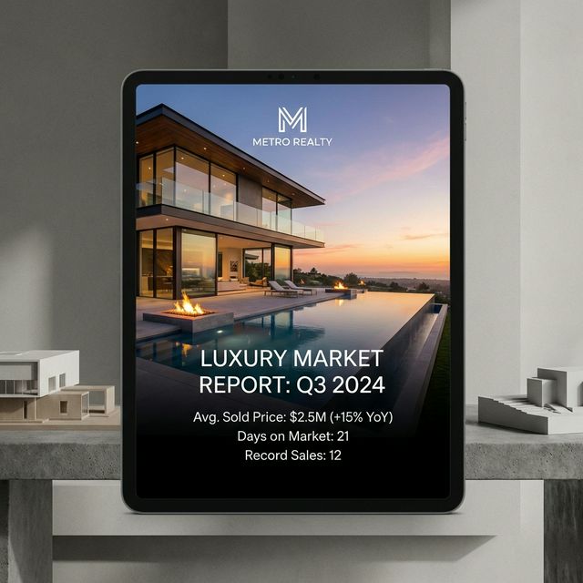 Spring Market Update — AI-generated Facebook post example for Metro Realty by DailySocialAI